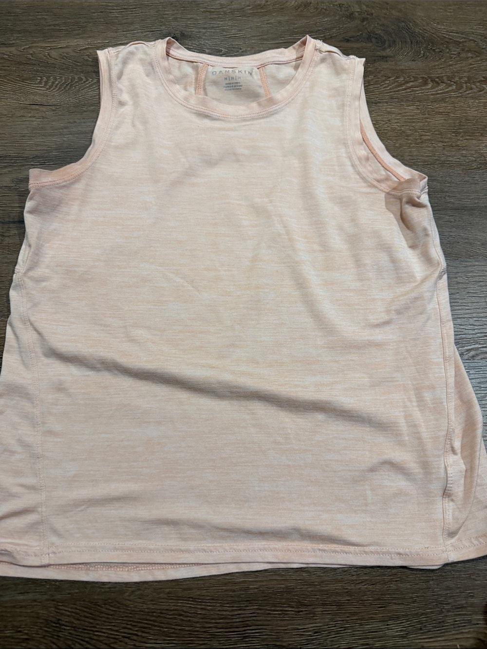 Danskin Essential Breathe Yoga Tank Top 2-Pack – Light Blue/Peach Women’s Size M - Picture 4 of 8